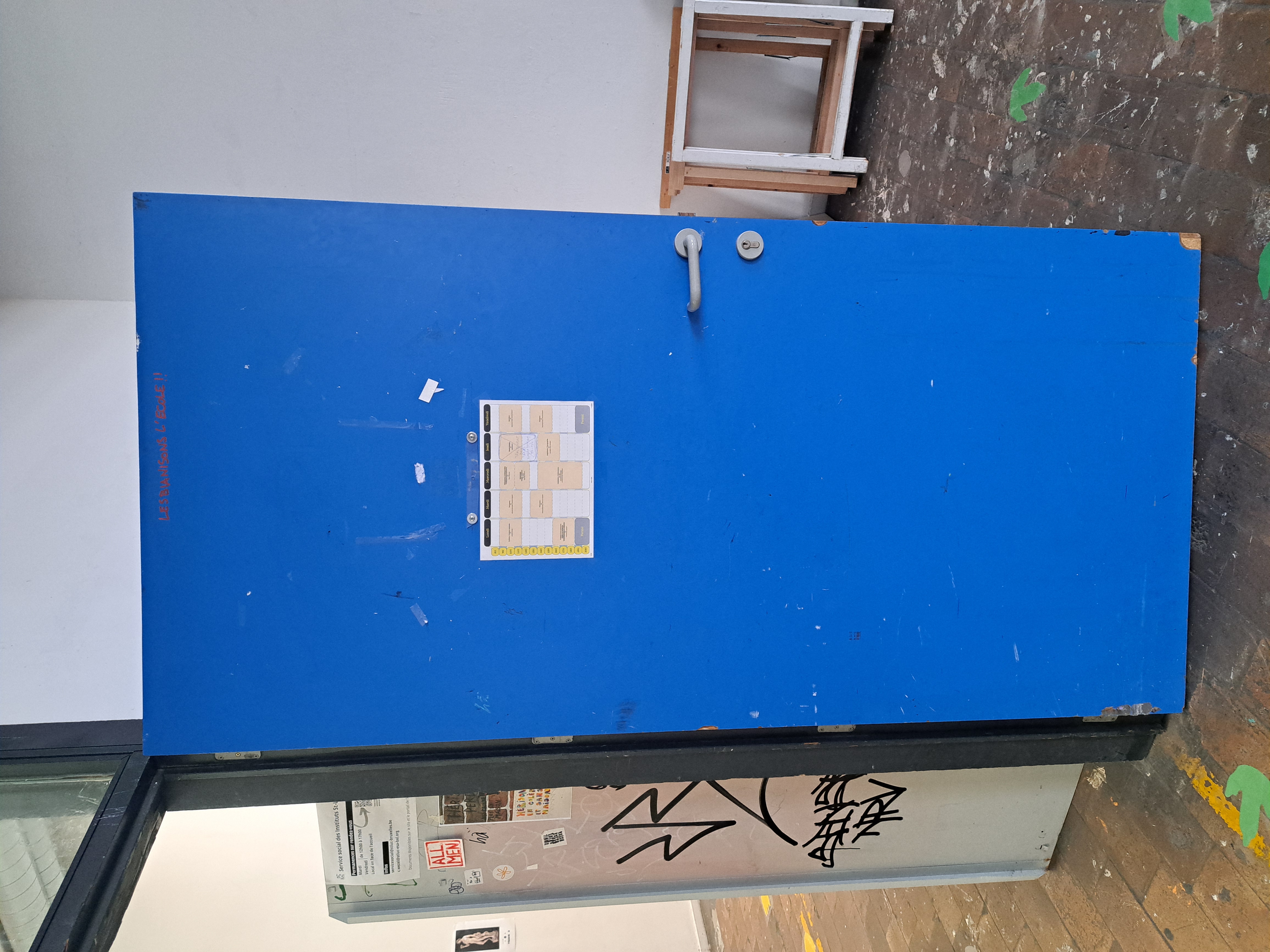 Photo de Porte bleue