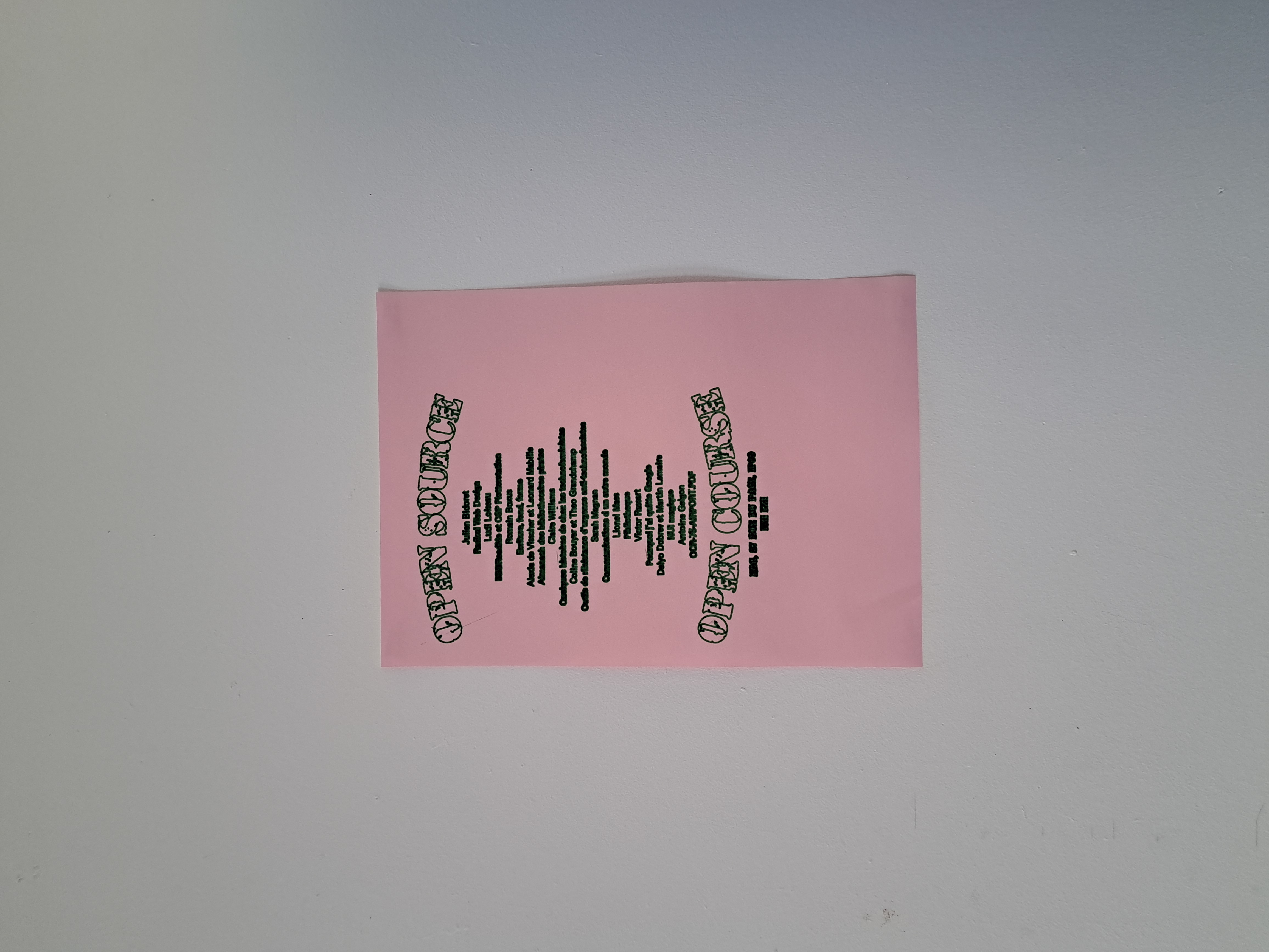 Photo de Affiche OpenCourseOpenSource 2026