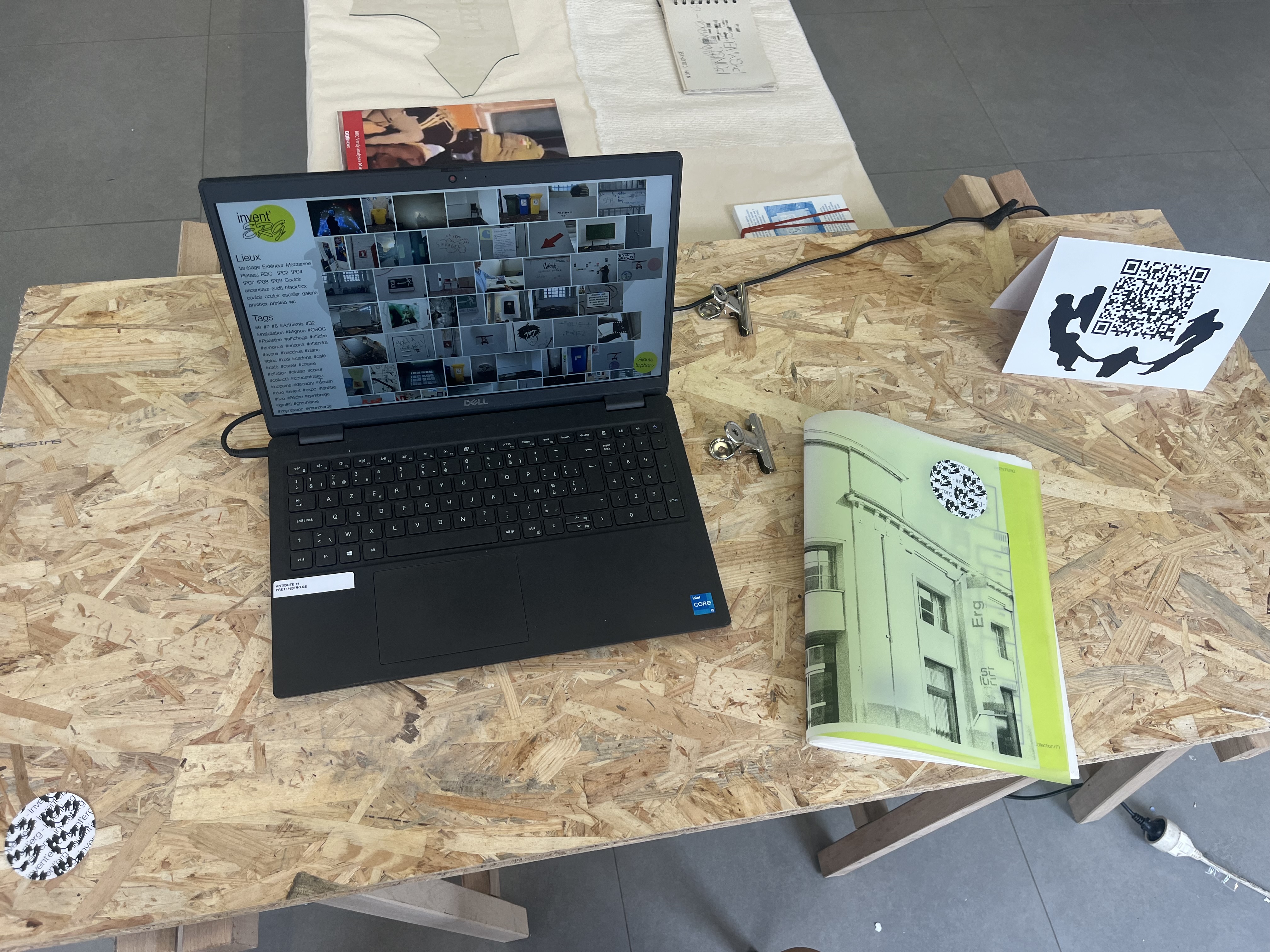 installation du projet invent’erg, carrément inception