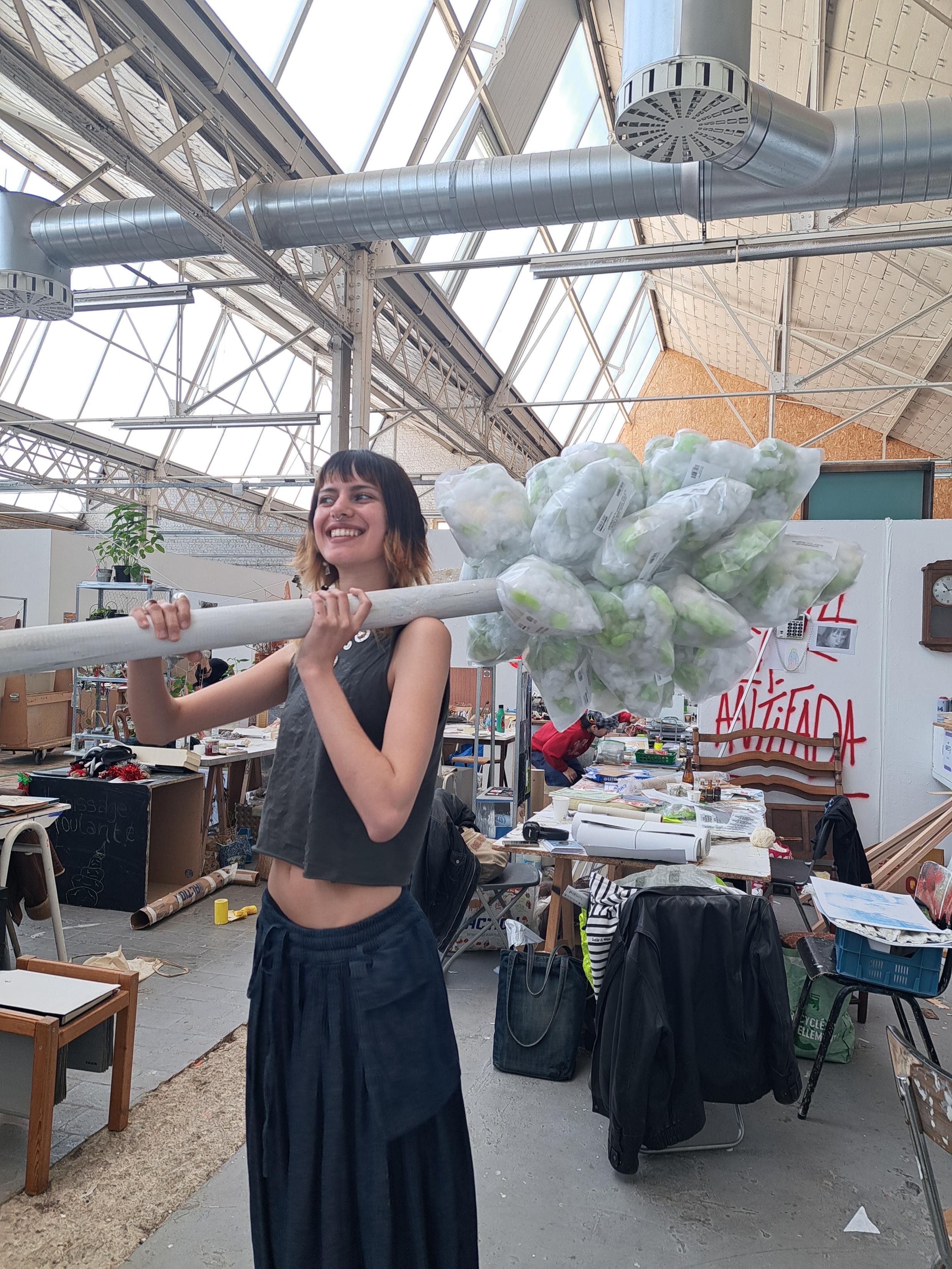 maud avec le projet d’apolline 